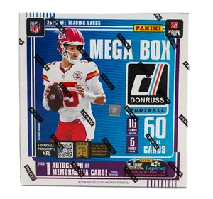 2025 Panini Donruss Football Mega Box (Red Wave Parallels!)