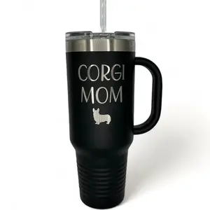 40 oz Corgi Mom Travel Mug