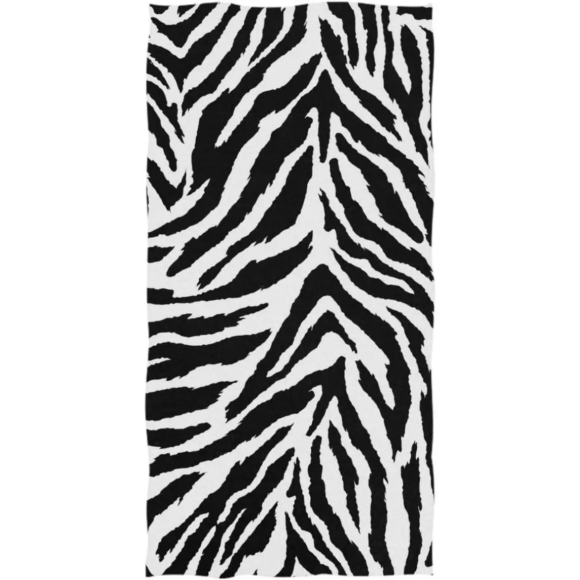 Fashionable Zebra Pattern Soft and Absorbent, Suitable for Bathrooms, Hotels, Gyms, and Spas 180x90cm
