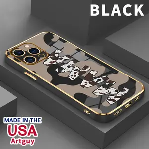 Case for iPhone 16 Pro Max 15 Plus 14 13 12 11 XS XR Cow Print MAMA TPU Anti-Scratch Shockproof Soft Silicone Protective Cover