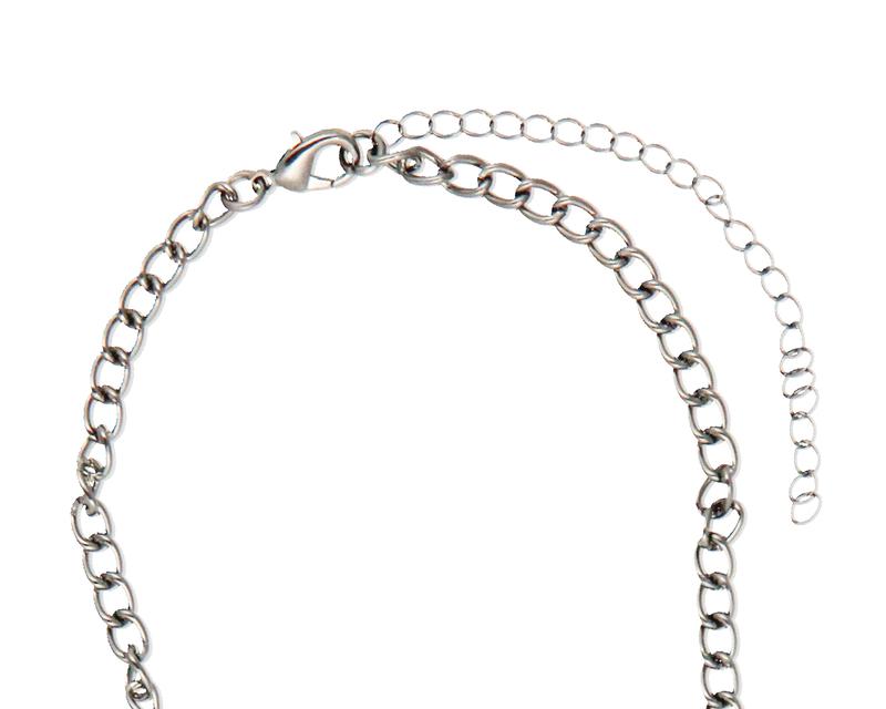 JoJo's Bizarre Adventure Anime Keicho's Stand Arrow Replica Design Necklace With Adjustable Chain and Lobster Clasp