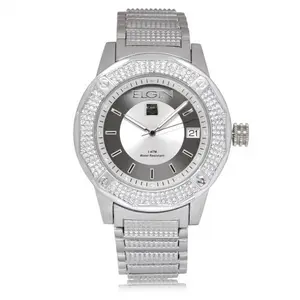 Elgin Men’s Silver Tone Analog Quartz Watch (FG160032)