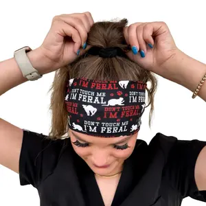 Don't Touch Me I'm Feral Headband