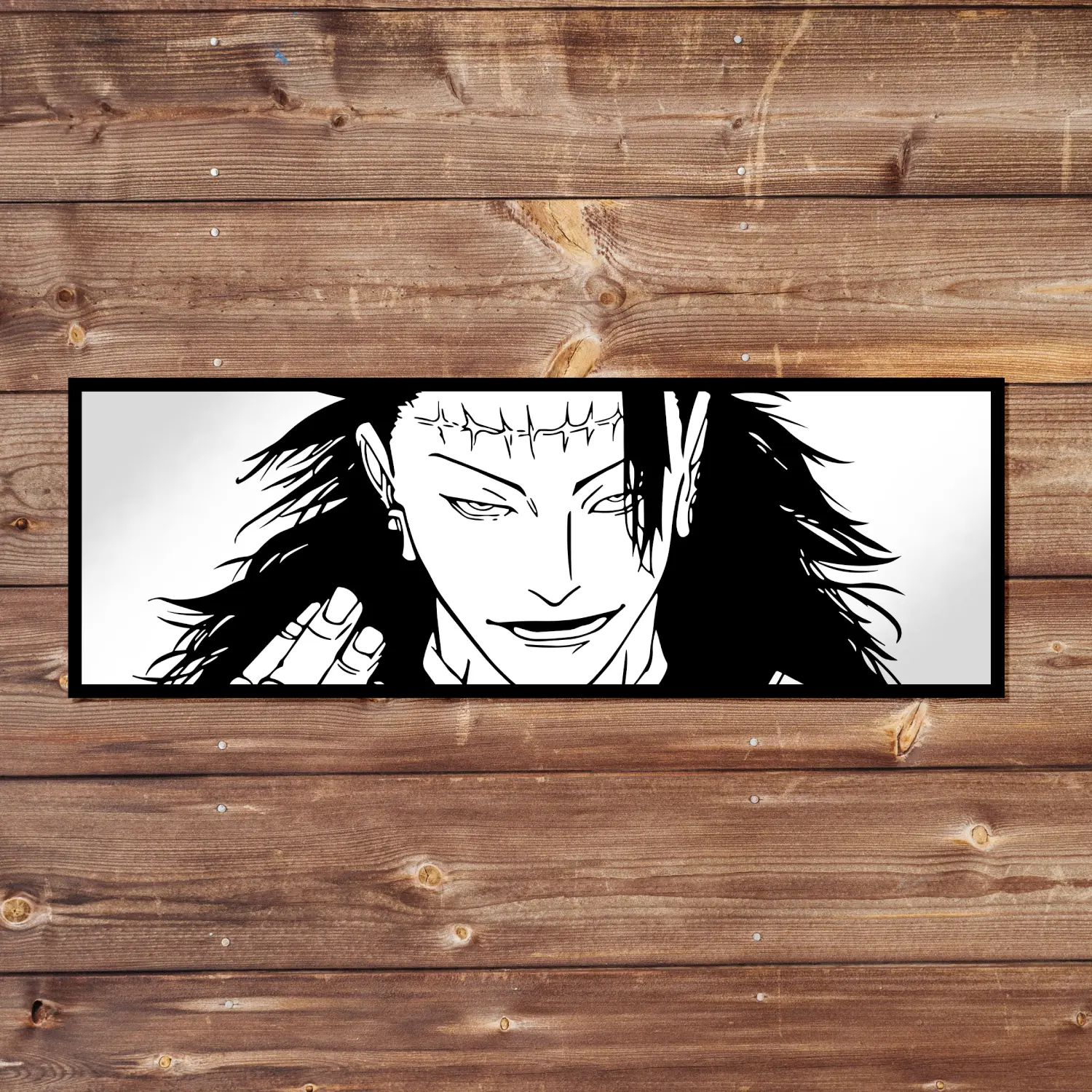 Geto Vinyl Sticker - Handmade JDM Slapper Sticker for Waterproof Window, Laptop, Kindle, and Water Bottle
