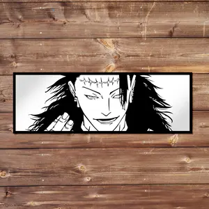 Geto Vinyl Sticker - Handmade JDM Slapper Sticker for Waterproof Window, Laptop, Kindle, and Water Bottle