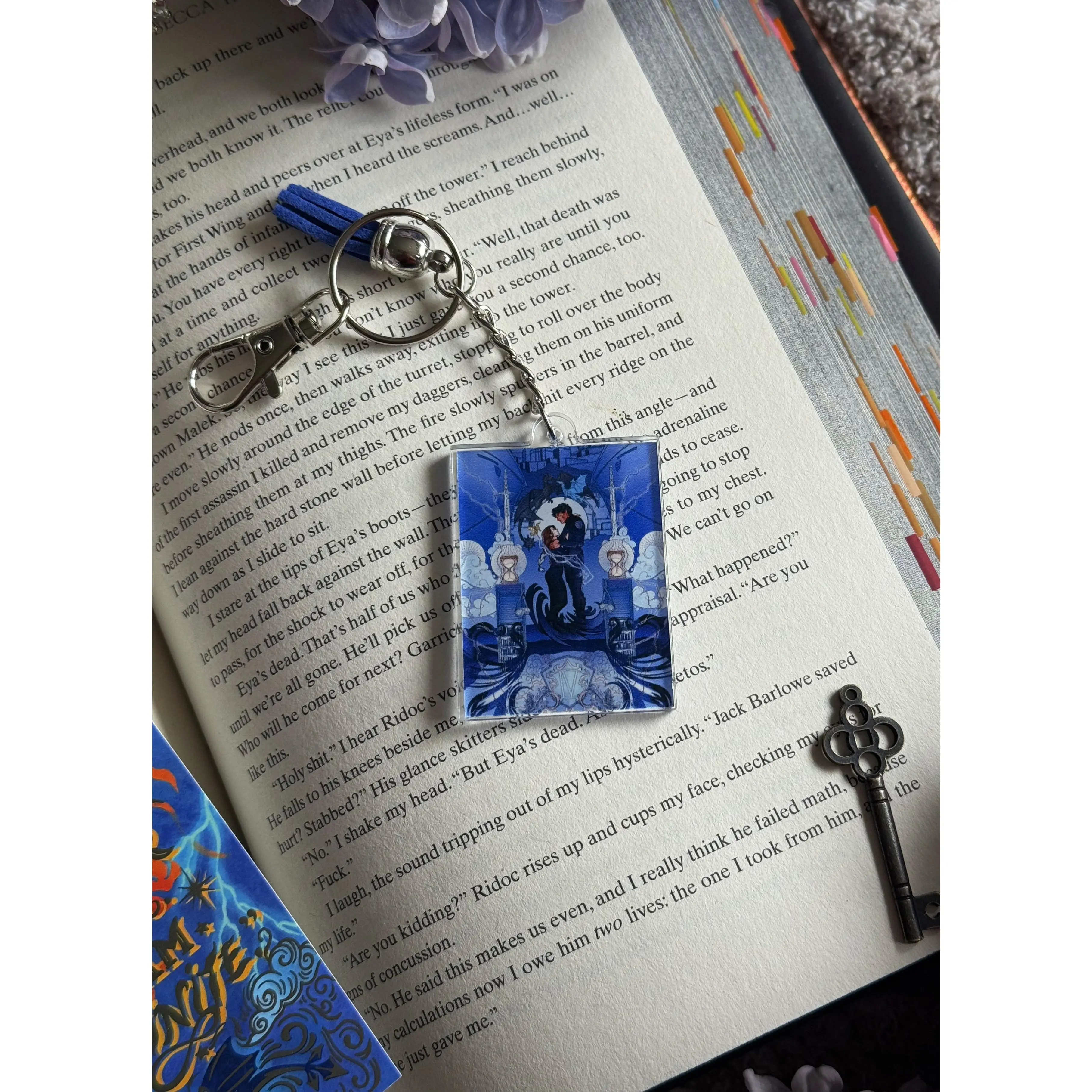 Fourth Wing Keychain
