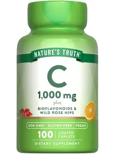 Vitamin C 1000 mg with Bioflavonoids, Rose Hips