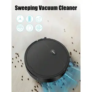 [Automatic Mobile Vacuum Cleaner] 1 Portable Vacuum Cleaner, Mobile Vacuum Cleaner, Automatic Vacuum Cleaner, Low-Noise 3-In-1 Sweeping Machine, Suitable For Daily Hard Floor Pet Hair Cleaning