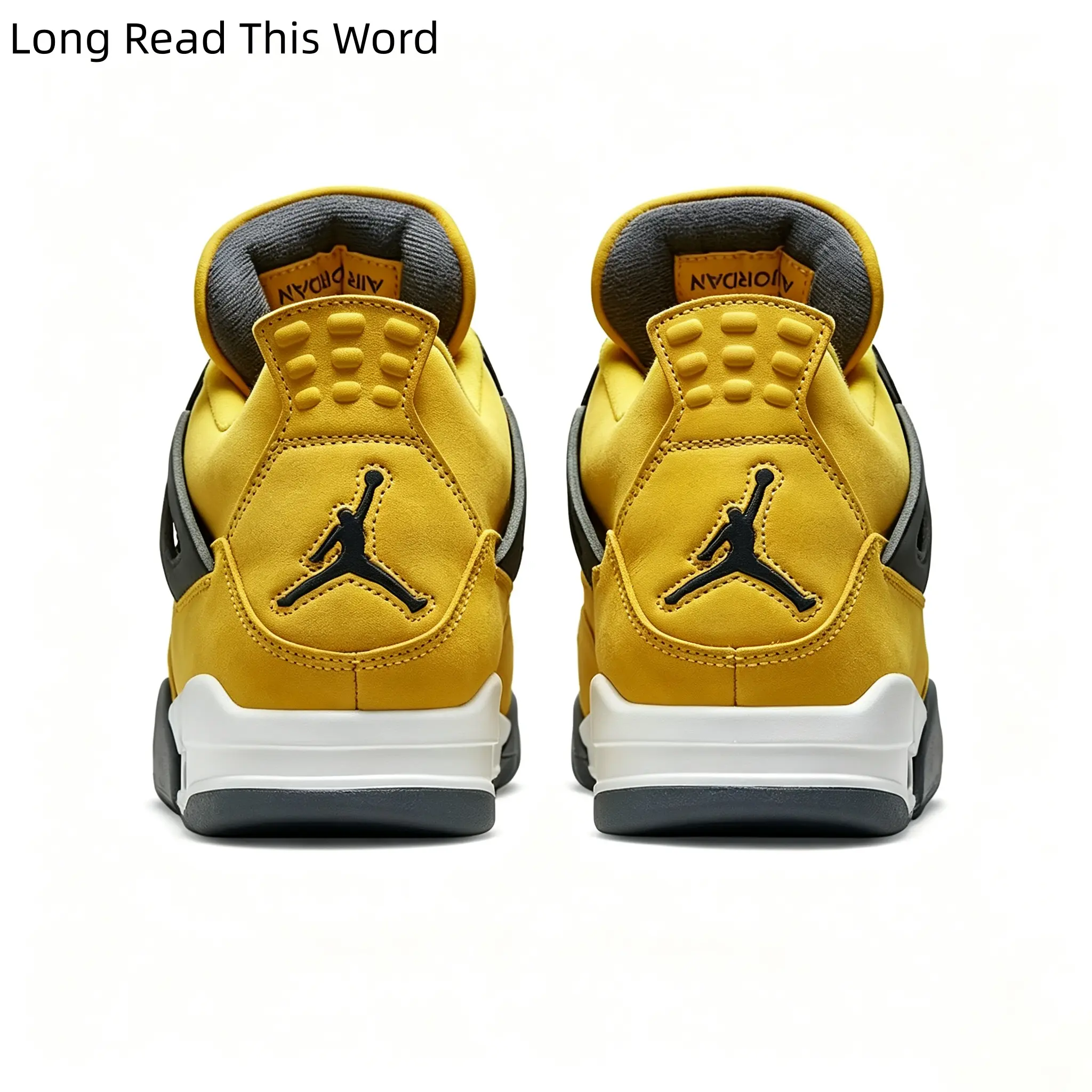 Warm Yellow Grey White Accent High Top Street Sneakers Shock Absorb Midsole Fashion Casual Trainers For All Adults
