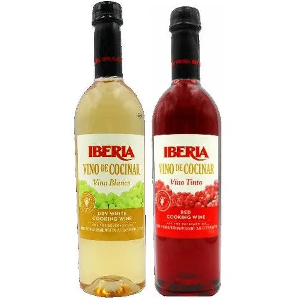 Iberia Dry White & Red Cooking Wine Bundle 25.4 oz Iberia Dry White & Red Cooking Wine Bundle 25.4 oz