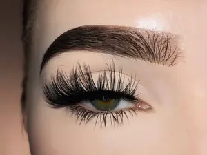 Miami 20mm Faux Mink Lightweight Fluffy Mid Length False Strip Eyelashes Makeup