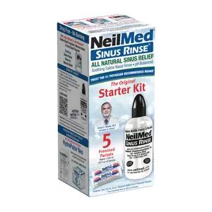 NeilMed Sinus Rinse Starter Kit with 5 Packets