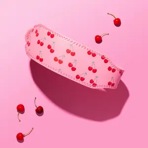 Cherry Weightlifting Belt for Women | Adjustable Gym Belt for Squats & Deadlifts