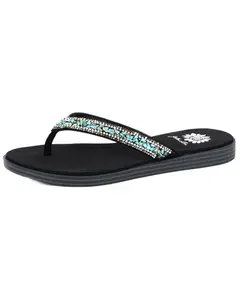 Yellow Box Women's Bow Diyah Embellished Sandals - 63183