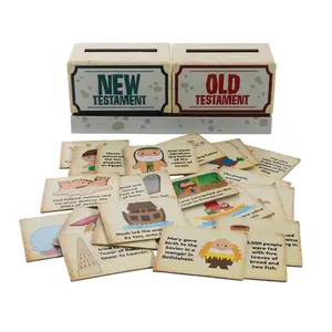 7 1/2" x 3" Religious Bible Story Card Sorting Game - 27 Pc.
