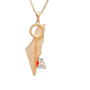 Palestine Key Necklace