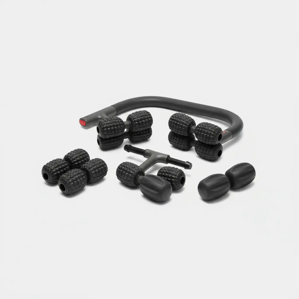 Sharper Image Flex Roller Modular Massager – Adjustable Muscle Relief Roller for Back, Neck, and Legs