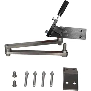 Sharpener Model 5005 Lawn Mower Blade Sharpener 15 ° -45 °   Adjustable for Straight and Standard Lawnmower Blades, Black