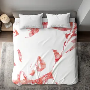 Begin Home Decor C1DCKSW0PWUH9I Glamor Marilyn Monroe Flowers White King Size Duvet Cover - Home Decor