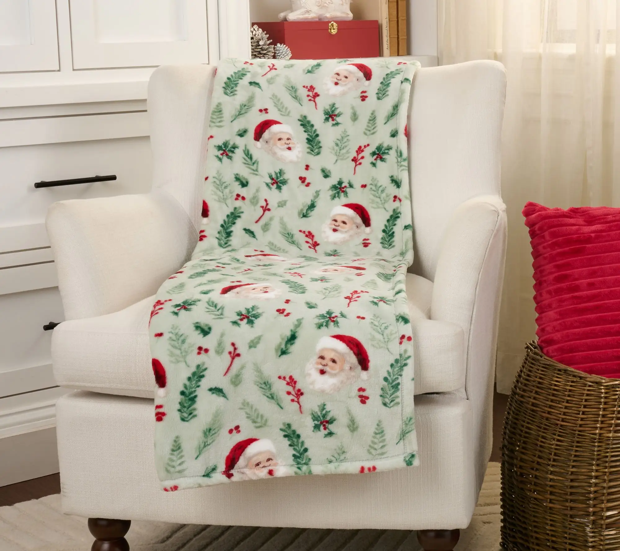 Berkshire Whimsical Holiday 60x70 Plush Throw
