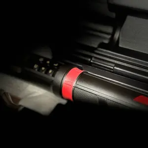 Snap-on Torque Wrench - Compact Design with Red Handle, Ideal for Various Applications, Lightweight and Durable