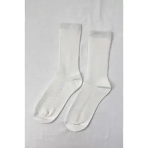 Trouser Socks in Classic White