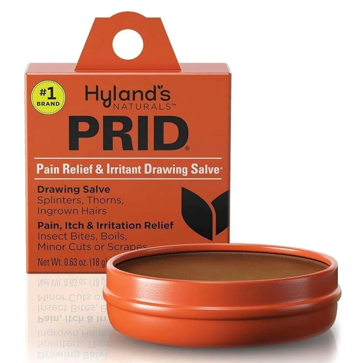 PRID Drawing Salve, Topical Skin Irritation Relief, For Splinters, Thorns, Ingrown Hairs, Itch Relief for Bug Bites, Boils, Minor Cuts and Scrapes, 18 Grams