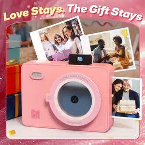 Hanin Z5S Instant Print Camera - Capture Memories in 2x3 Instant Prints, Compact & Lightweight, Perfect for Couples’ Photos, Scrapbooking, and Creating Lasting Moments Together