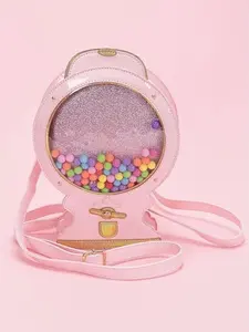Candy Carousel Bubble Gum Clutch - Women's Handbag