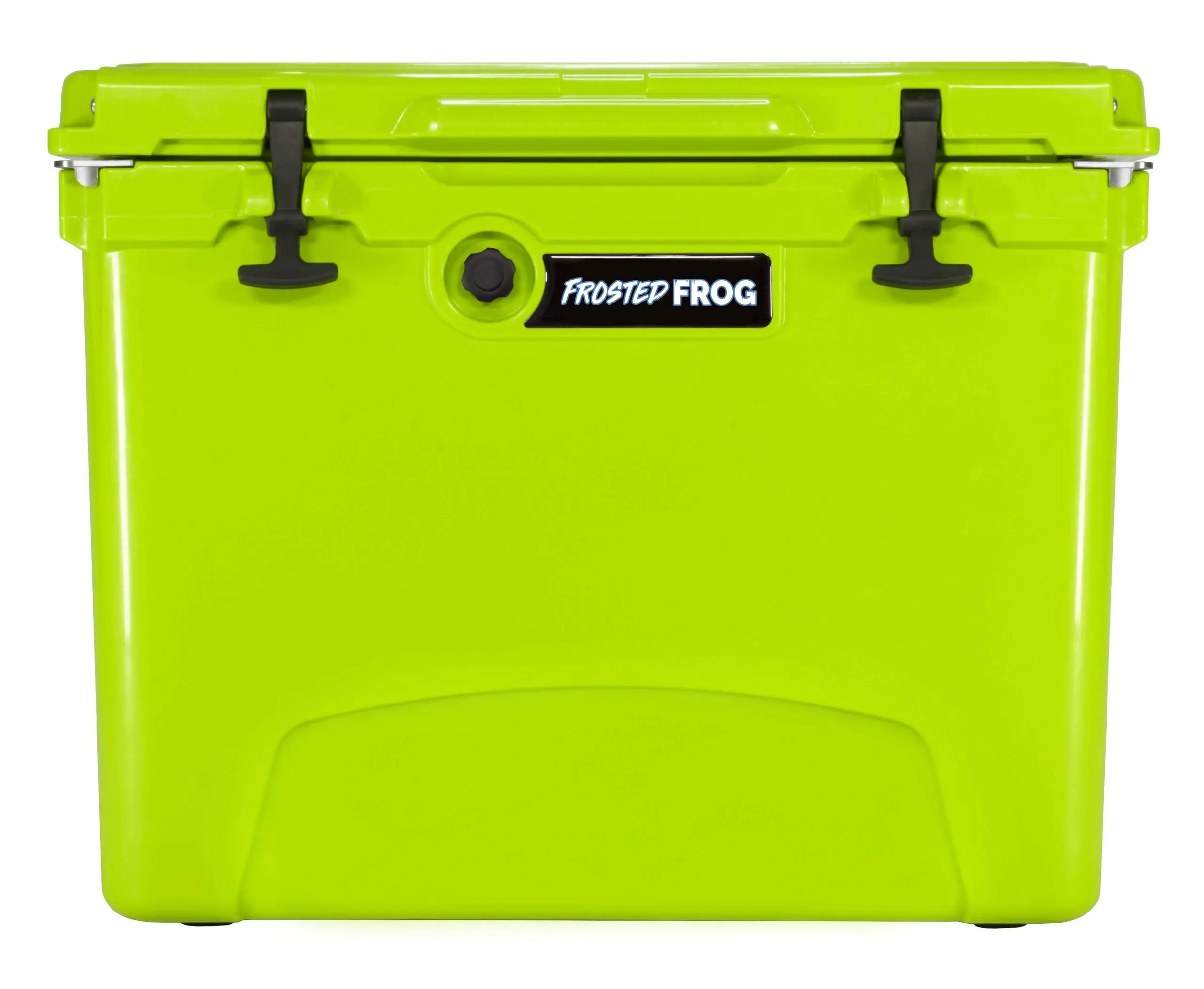 Frosted Frog 60 QT Cooler with Wheels & Telescoping Handle - Original Green Cooler, 60 Quart