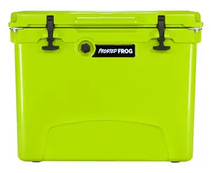 Frosted Frog 60 QT Cooler with Wheels & Telescoping Handle - Original Green Cooler, 60 Quart