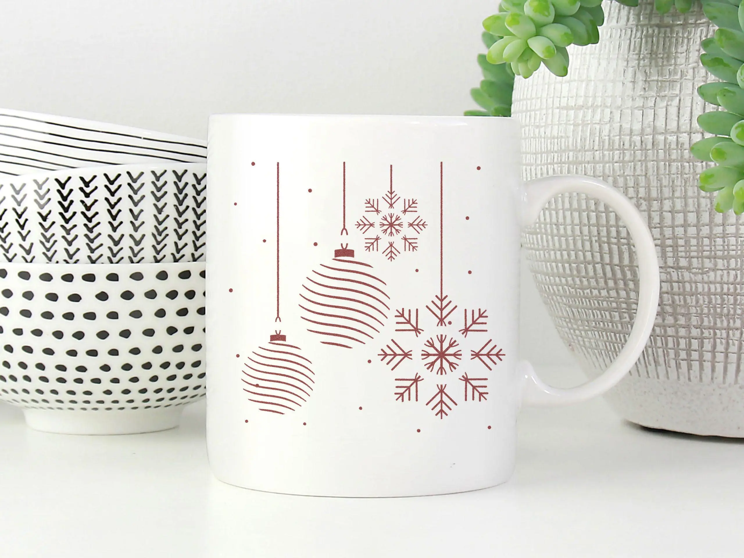 Christmas Ornaments Stencil - Art and Wall Stencil