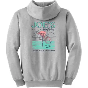 Joe's Surf Shop Flamingo Pullover Hoodie