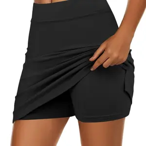 Pinspark Women's Active Performance Skort Lightweight Skirt for Running Tennis Golf Workout Sports No pockets clothes Athletic