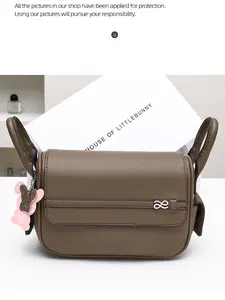 House of Little Bunny Fashionable Crossbody Bag, Adjustable Strap Design, Classic Style for Work & School, Versatile Use