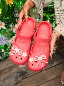 Pearl Bow Mary Jane Shoes, Soft Sole Breathable Comfort, Multiple Colors Available, Perfect for Students, Daily Commute, Travel