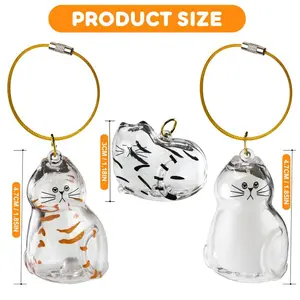 Keep Your Pet Close to Your Heart — Personalized Memorial Necklace with Real Fur & Paw Print for Cats