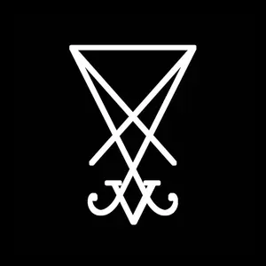 Sigil of Lucifer Vinyl Sticker Decal - Occult Symbol Satanism