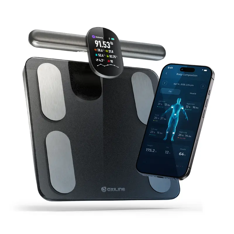 Scale MD Pro Smartscale Weight Scale - Bluetooth-Enabled, Full Body Metrics, Apple Sync Compatibility, Fitness Tracking (Bathroom Health & Medical Supply),Smart Digital Scale,Smart Scales With App Body Metrics,Weight Scale With Body Fat And Muscle