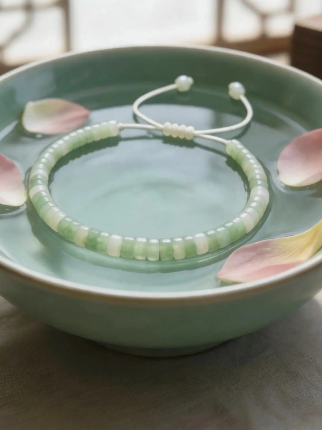 Natural Green Aventurine Wealth Bracelet, Adjustable Stackable Crystal Bracelet for Women Men