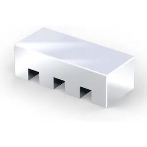 Meenova 304 Stainless Steel Weighted Cord Holder for Nightstand, Cable Organizer Management, 3 Hole Design, Aesthetic Desk Accessory for Office Computer Desk Charger Metal Keeper portable charger chargers 4 1 charging cable