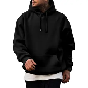PLEPAN Hoodies for Men Casual Cotton Essentials Hoodie Pullover Long Sleeve Fleece Hooded Sweatshirts with Pockets