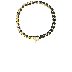 BRACHA Catalina Necklace in Black Agate