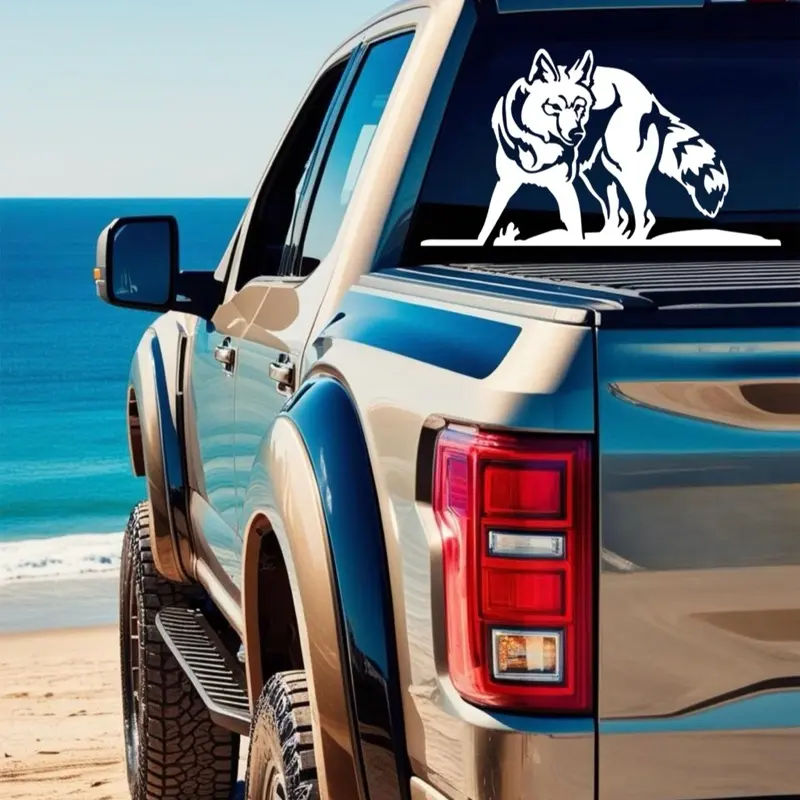 Coyote Decal for Car Yeti Cup Cooler or Any Hard Surface Awesome Design Perfect for Vehicle Personalization