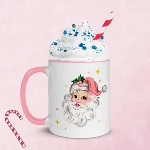 Retro Santa Claus Coffee Mug