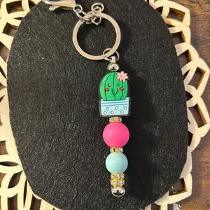 Beaded Keychains - Unique Beaded Keychains with Various Designs and Colors valentine day decor keychain mom keychain backpack portable keychain woman key handmade