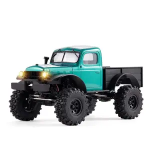 FMS 1/24 FCX24S Power Wagon S Brushless Motor RC Crawler - Ready-to-Run Remote Control Truck, Electric Hobby Toy Car