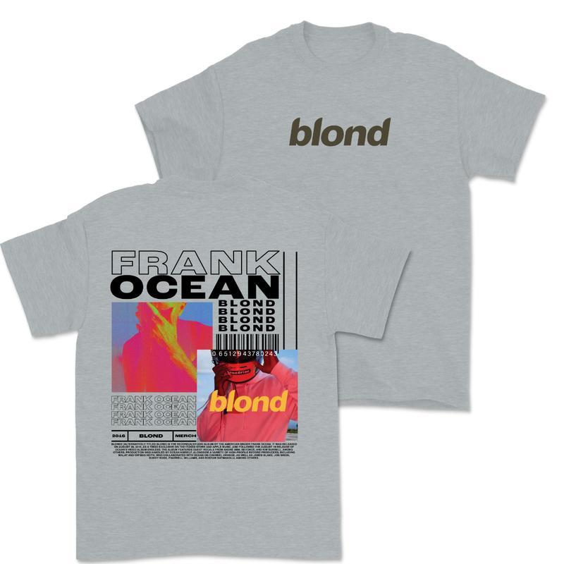 Frankk Oceann BLONDD Short Sleeve Shirt – Vintage-Inspired Graphic Tee, Unisex Cotton T-Shirt, Trendy Music Apparel for Men and Women, Menswear Top