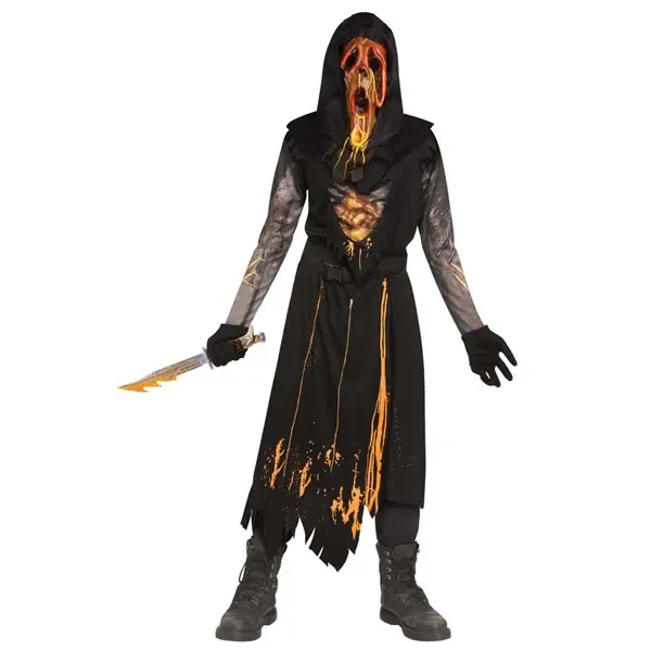 Dead by Daylight Kids Scorched Ghost Face Costume