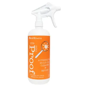 OrbitEnviro Extra Strength HOCl Multi-Surface Cleaner - 500 PPM Hypochlorous Acid Spray - 32 oz